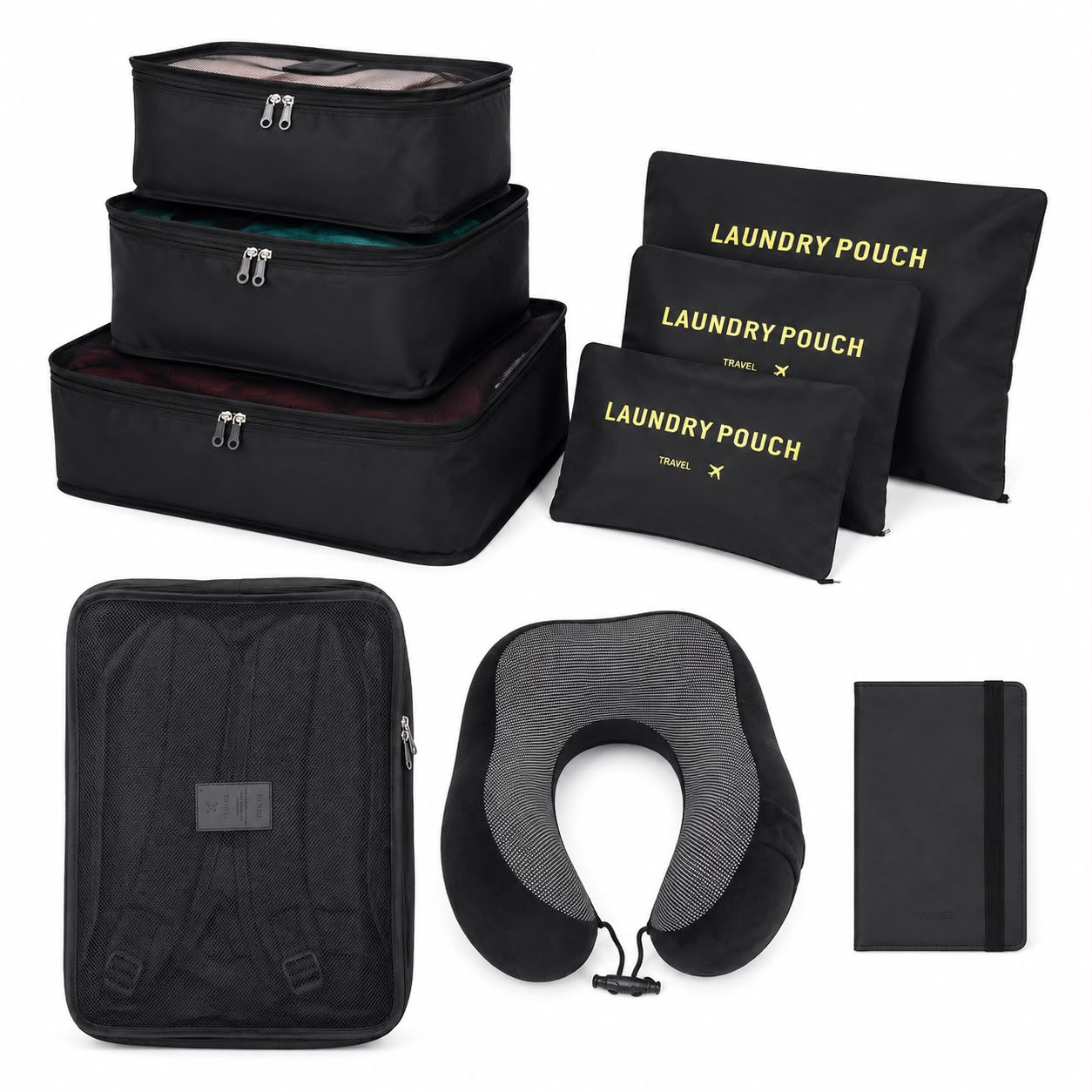 Organisateur de valises pour le voyage, sacs de rangement de bagages imperméables