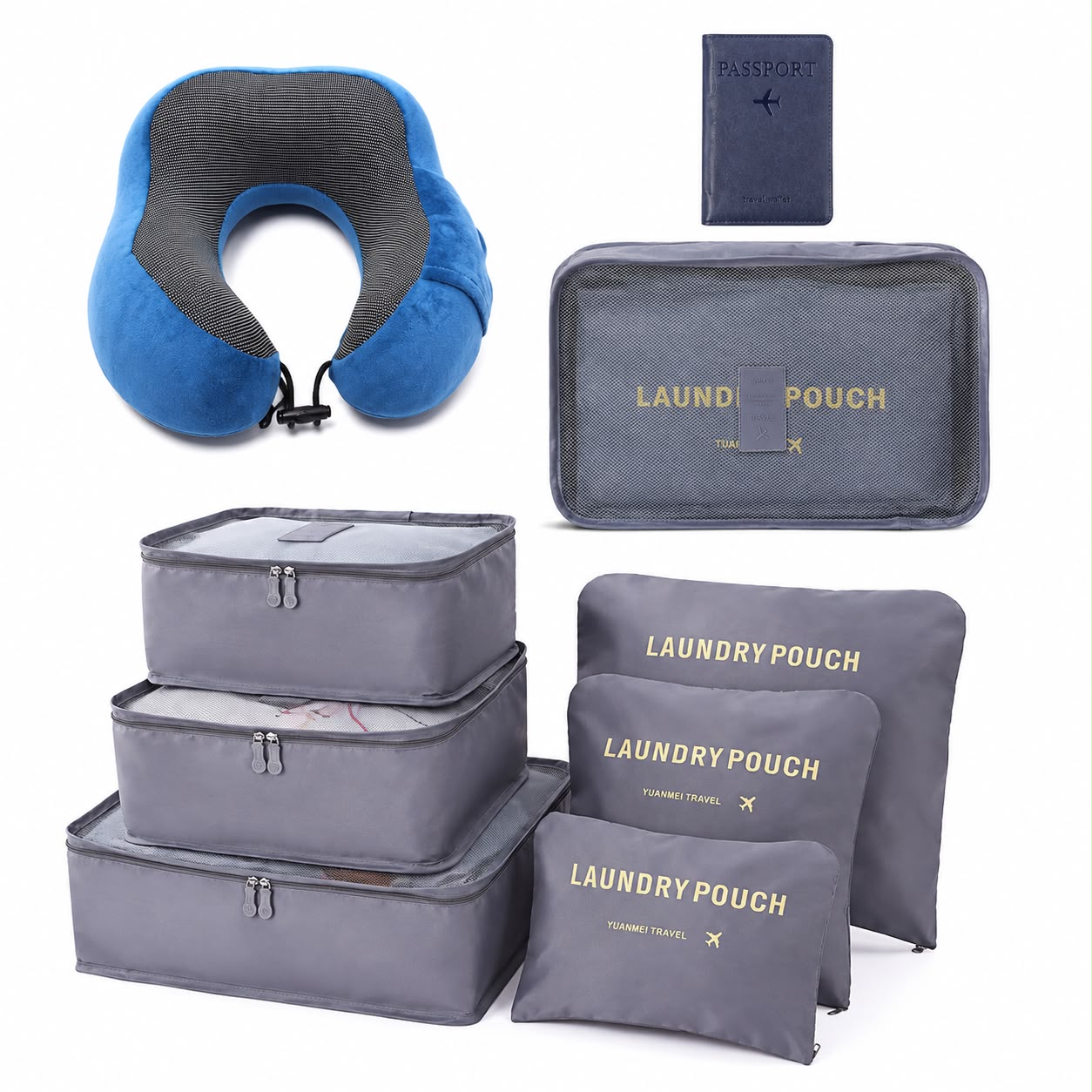 Organisateur de valises pour le voyage, sacs de rangement de bagages imperméables