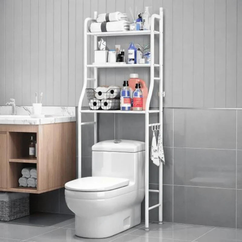 Étagère Salle de Bain 3 Niveaux – Métal Design